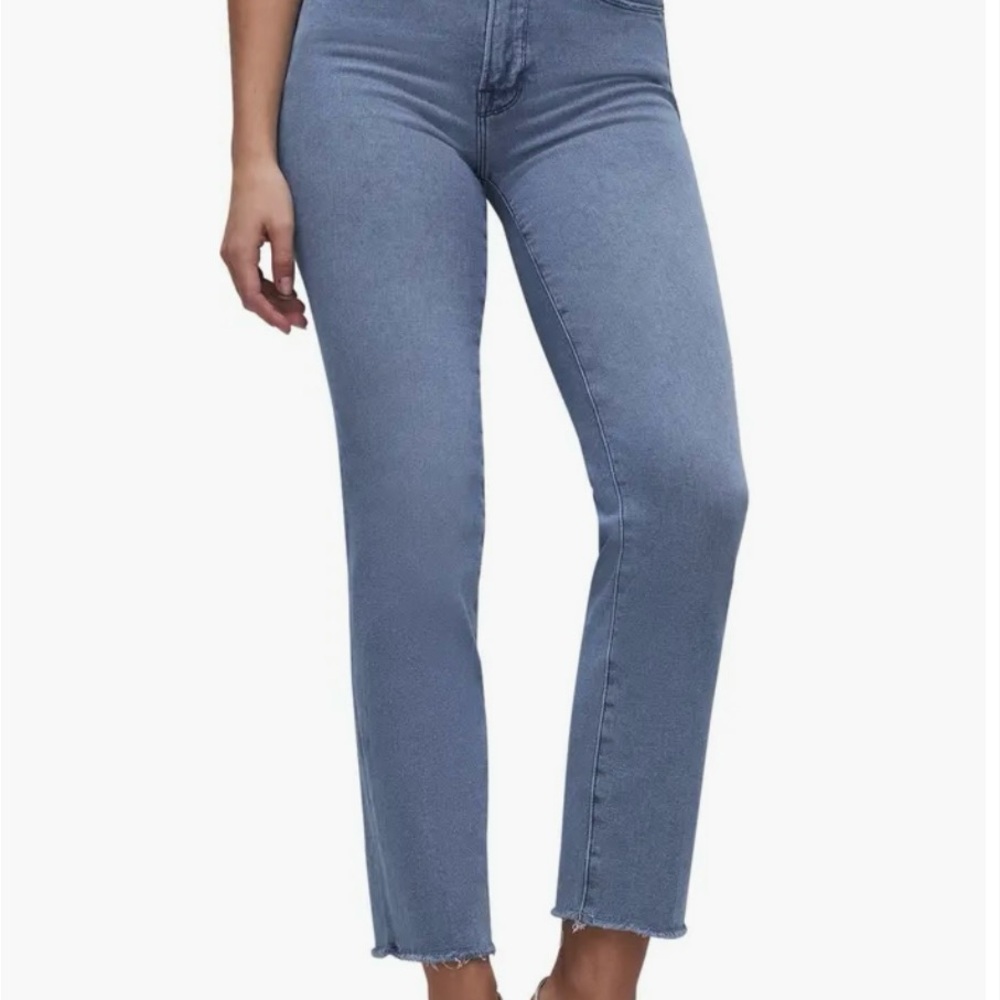 Good American Good Legs Straight Jeans
